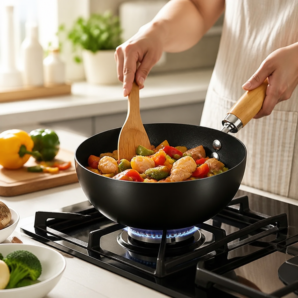 Mini Frying Pan Cast Iron Non-Stick Single-Serve