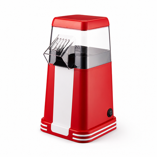 Mini Popcorn Maker Compact Space Saving Removable Parts & Easy Clean