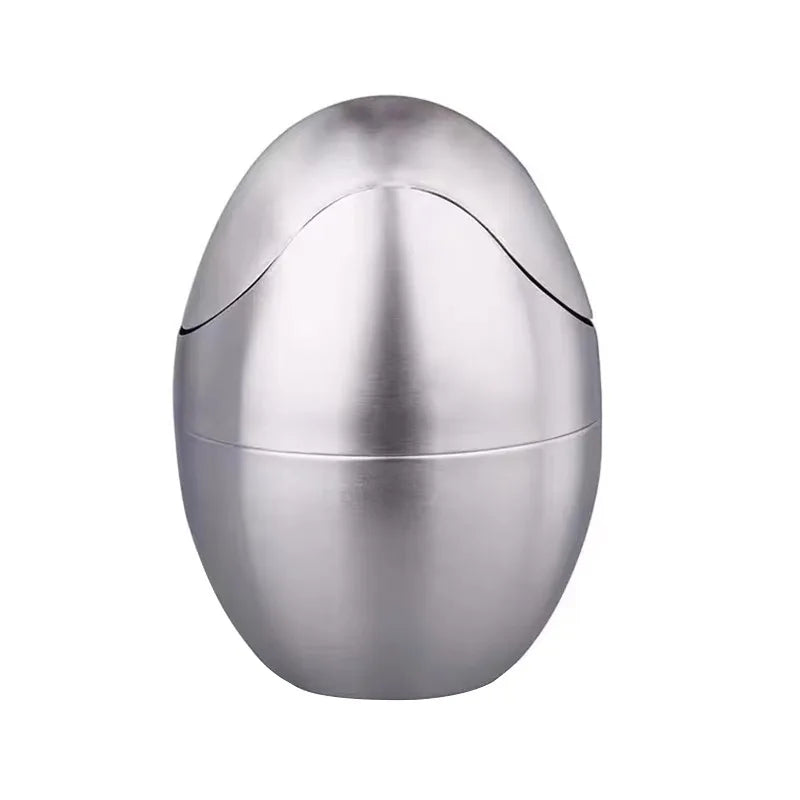 Mini Trash Can 304 Stainless Steel Swing Lid 1.5L
