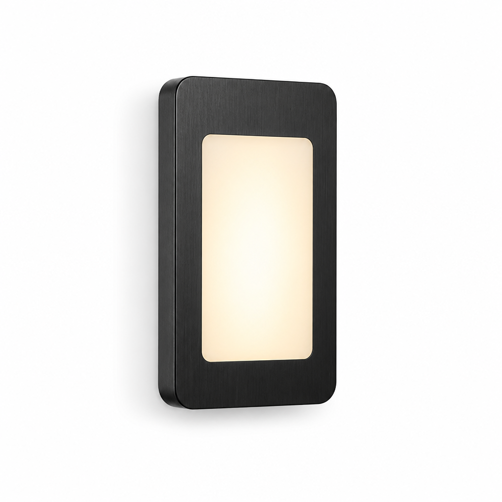 Minimalist Aluminum LED Wall Light (Glare-Free Illumination)
