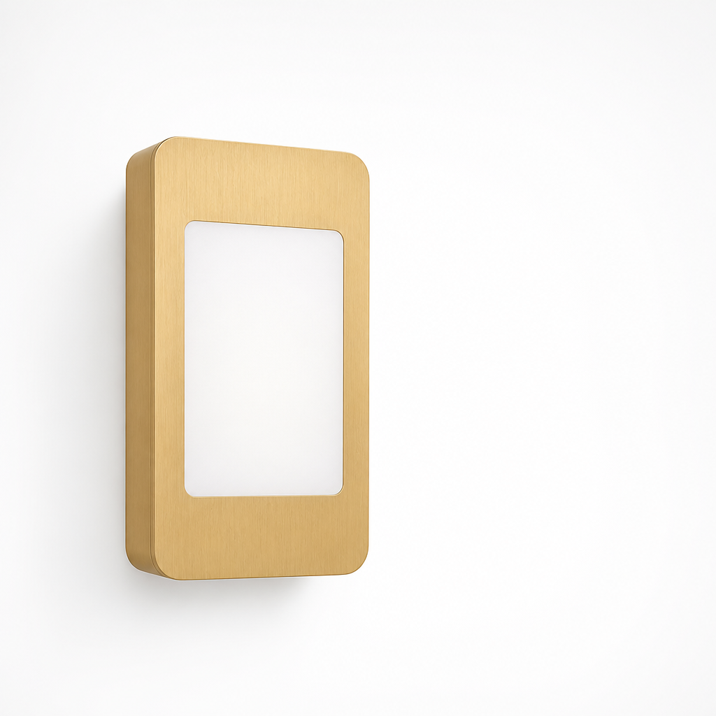 Minimalist Aluminum LED Wall Light (Glare-Free Illumination)
