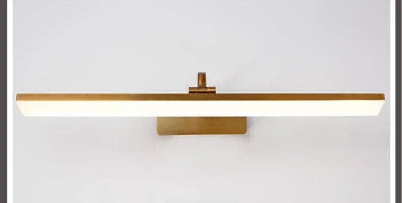 Mirror Wall Light Bronze Finish Waterproof LED