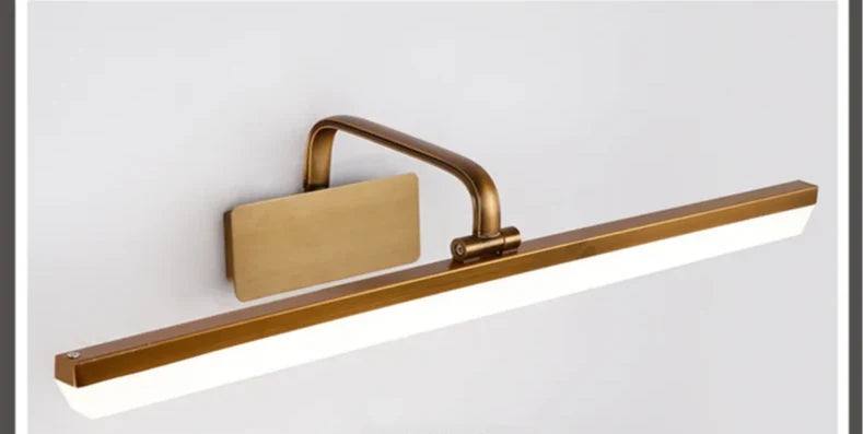 Mirror Wall Light Bronze Finish Waterproof LED