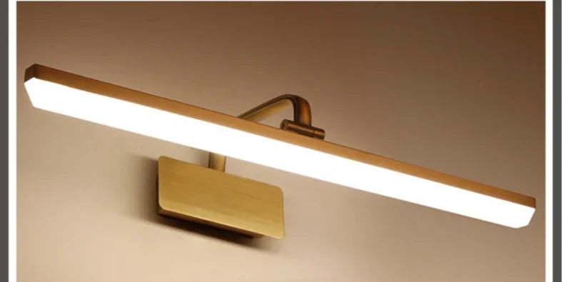 Mirror Wall Light Bronze Finish Waterproof LED