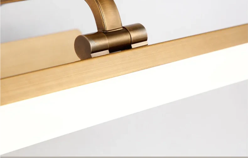 Mirror Wall Light Bronze Finish Waterproof LED