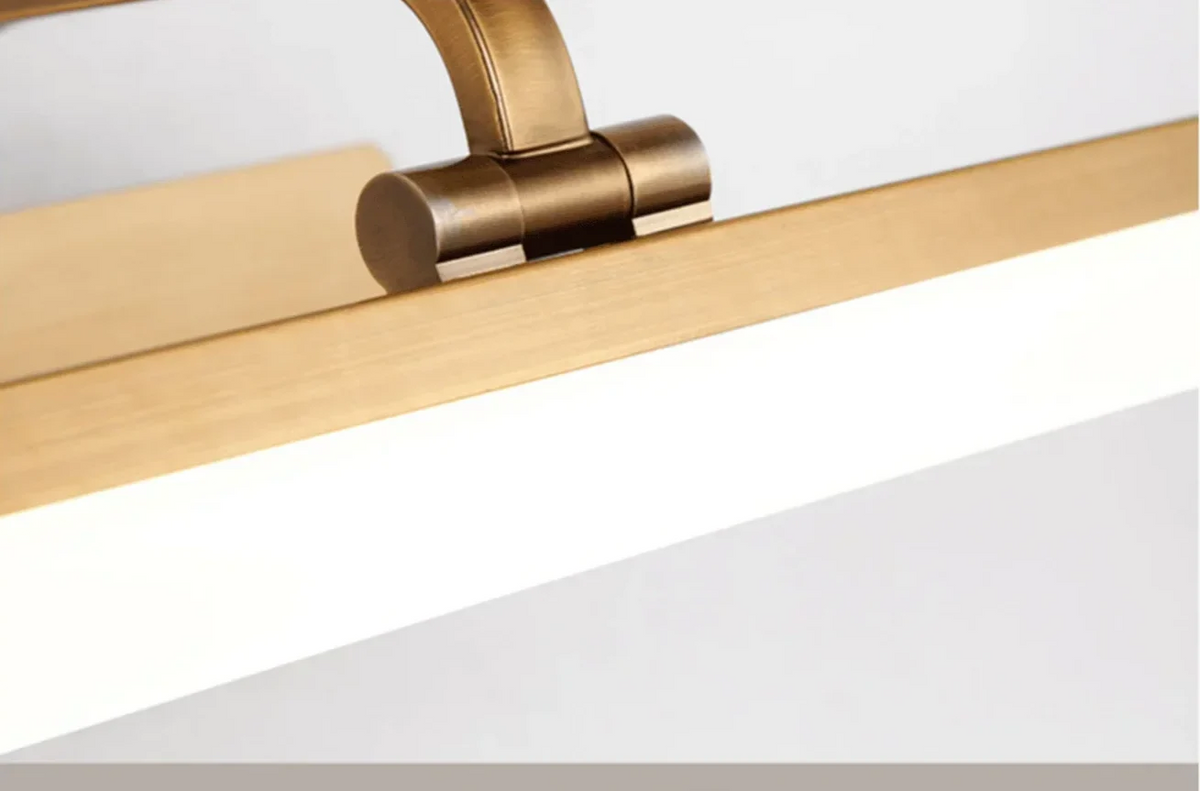 Mirror Wall Light Bronze Finish Waterproof LED
