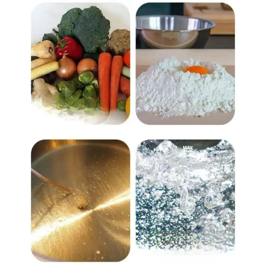Mixing Bowl Set Stainless Steel Stackable Dishwasher Safe