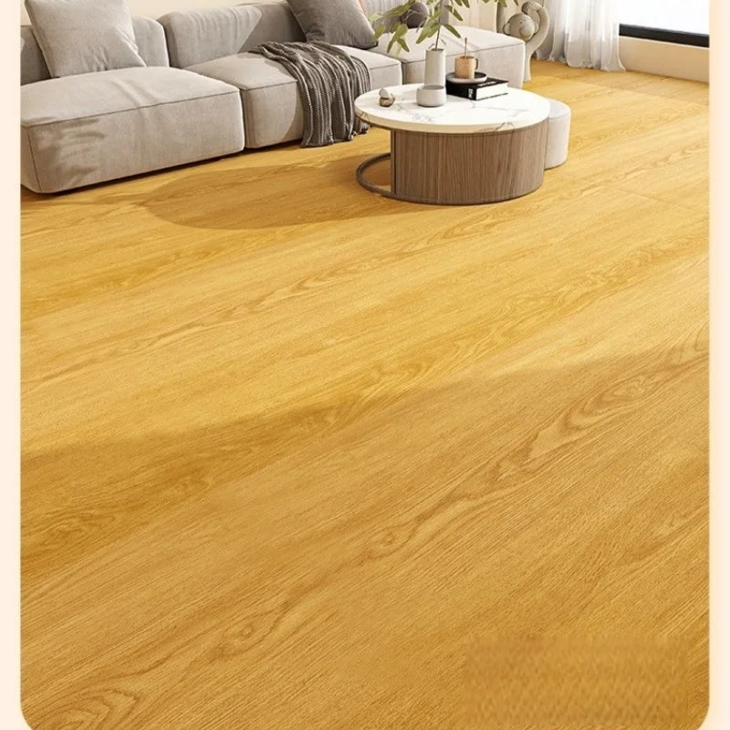 Peel & Stick Floor Tile Wood-Look Waterproof & Wear-Resistant
