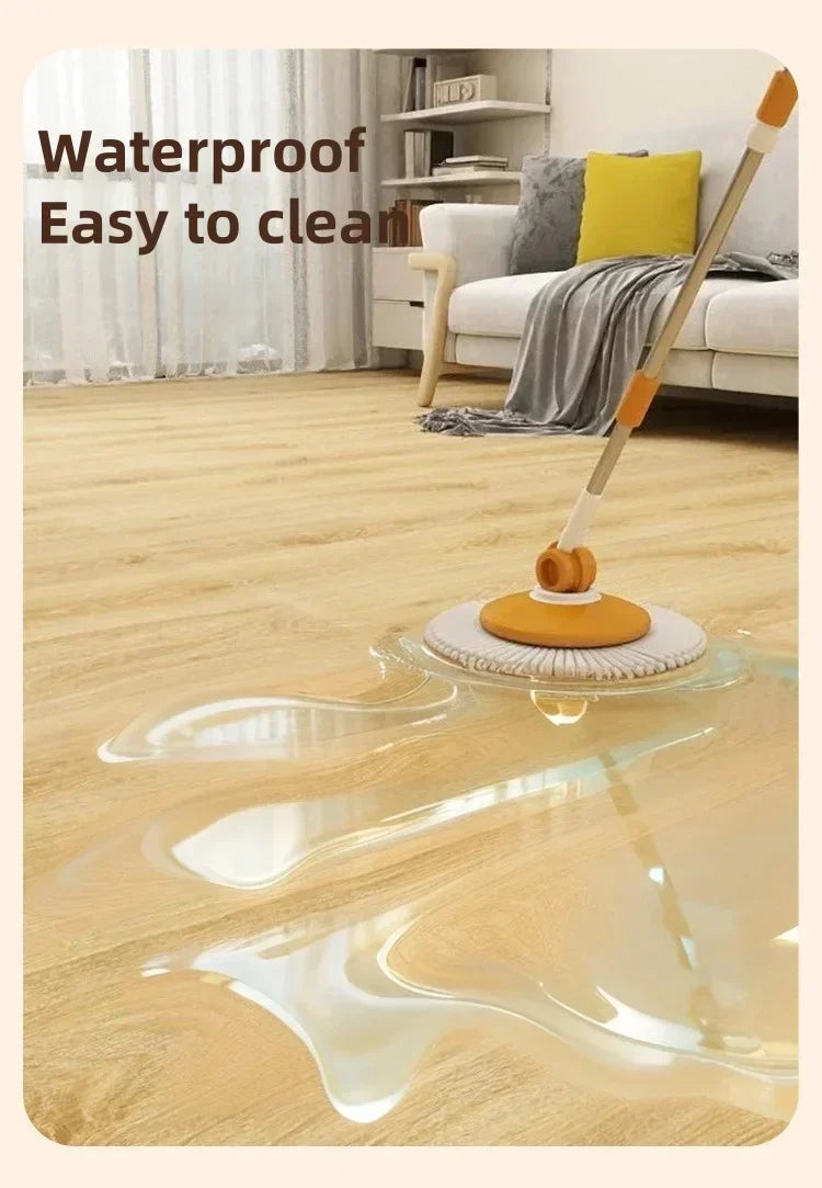 Peel & Stick Floor Tile Wood-Look Waterproof & Wear-Resistant