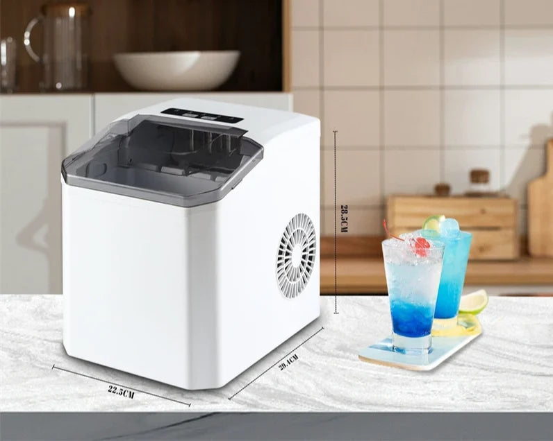 Portable Ice Maker Countertop 6-Minute No Installation