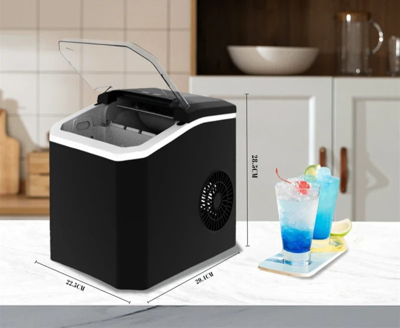 Portable Ice Maker Countertop 6-Minute No Installation