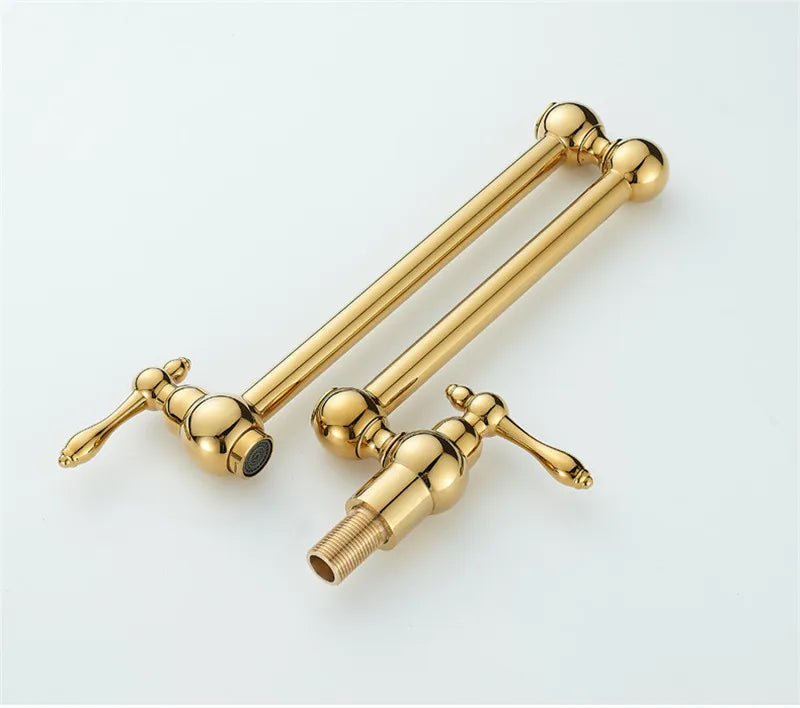 Pot Filler Faucet Foldable 360 Degree Solid Brass