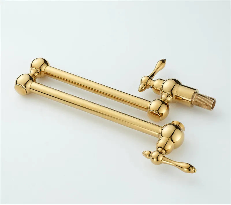 Pot Filler Faucet Foldable 360 Degree Solid Brass