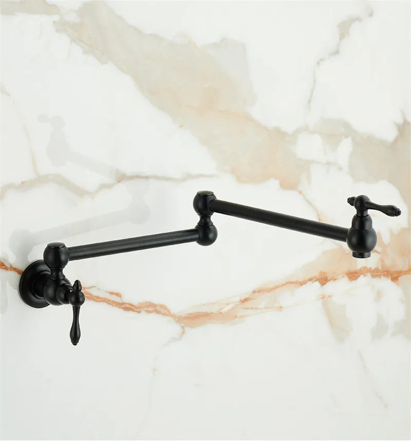 Pot Filler Faucet Foldable 360 Degree Solid Brass