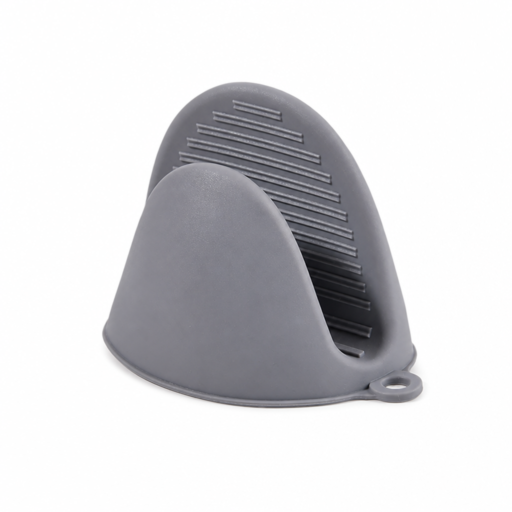 Pot & Pan Holder Heat-Resistant Silicone Textured Grip Dishwasher-Safe