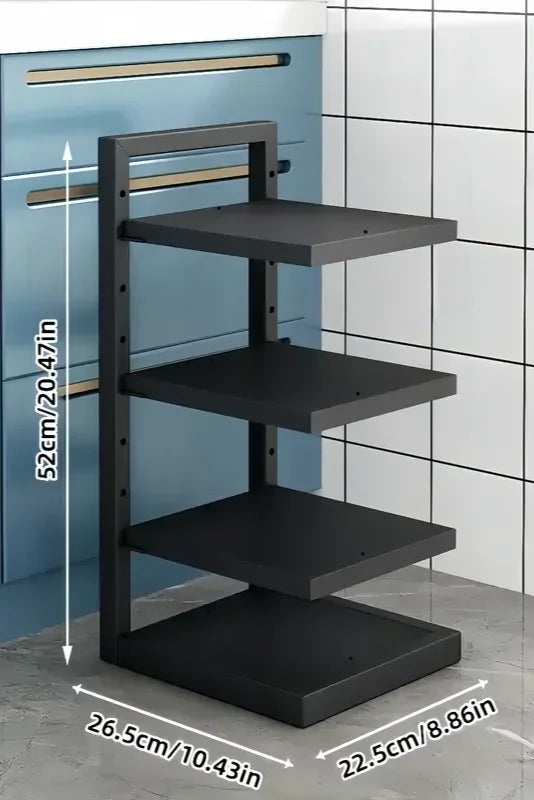 Pot & Pan Organizer Adjustable Multi-Layer Carbon Steel