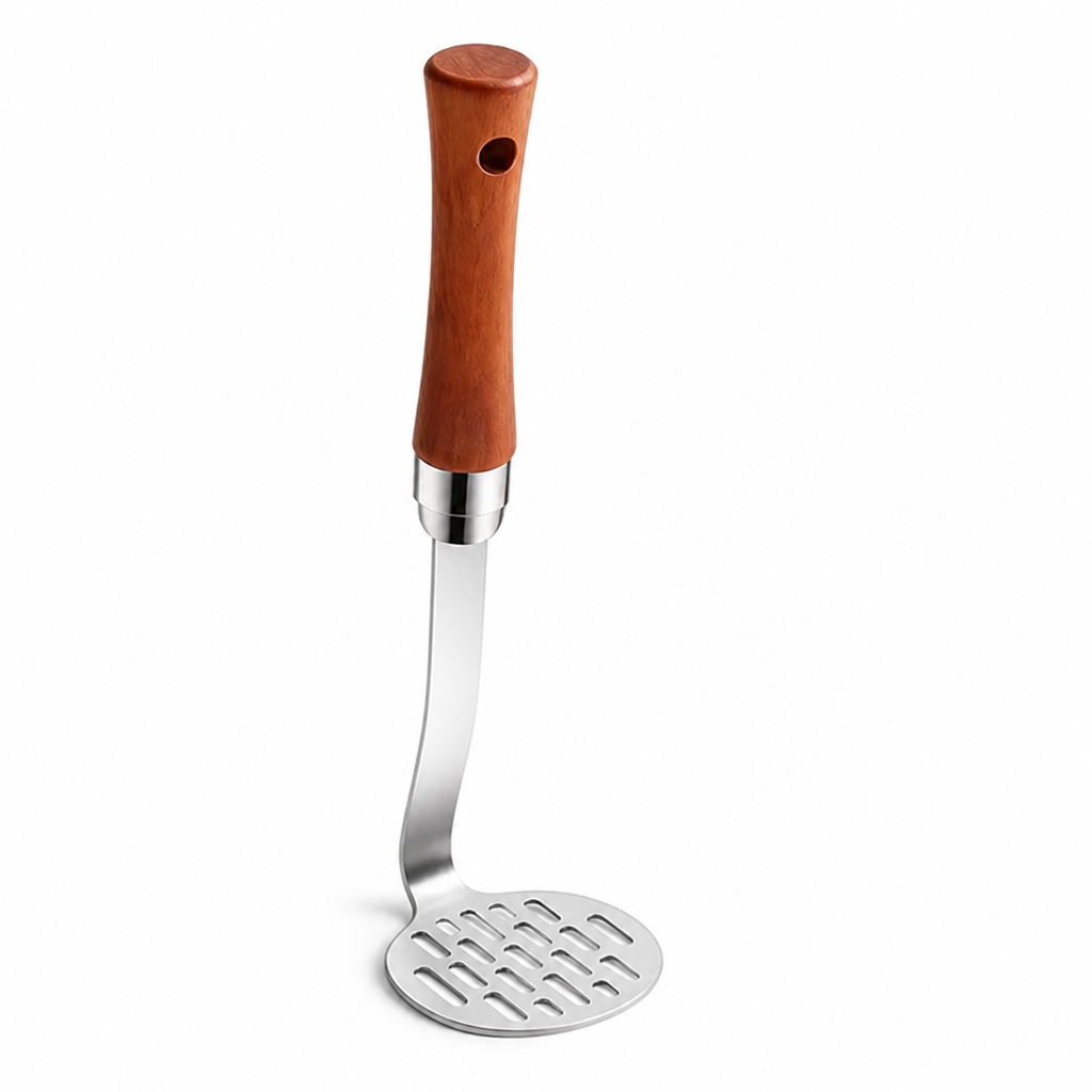 Potato Masher One-Piece Stainless Steel Ergonomic Handle
