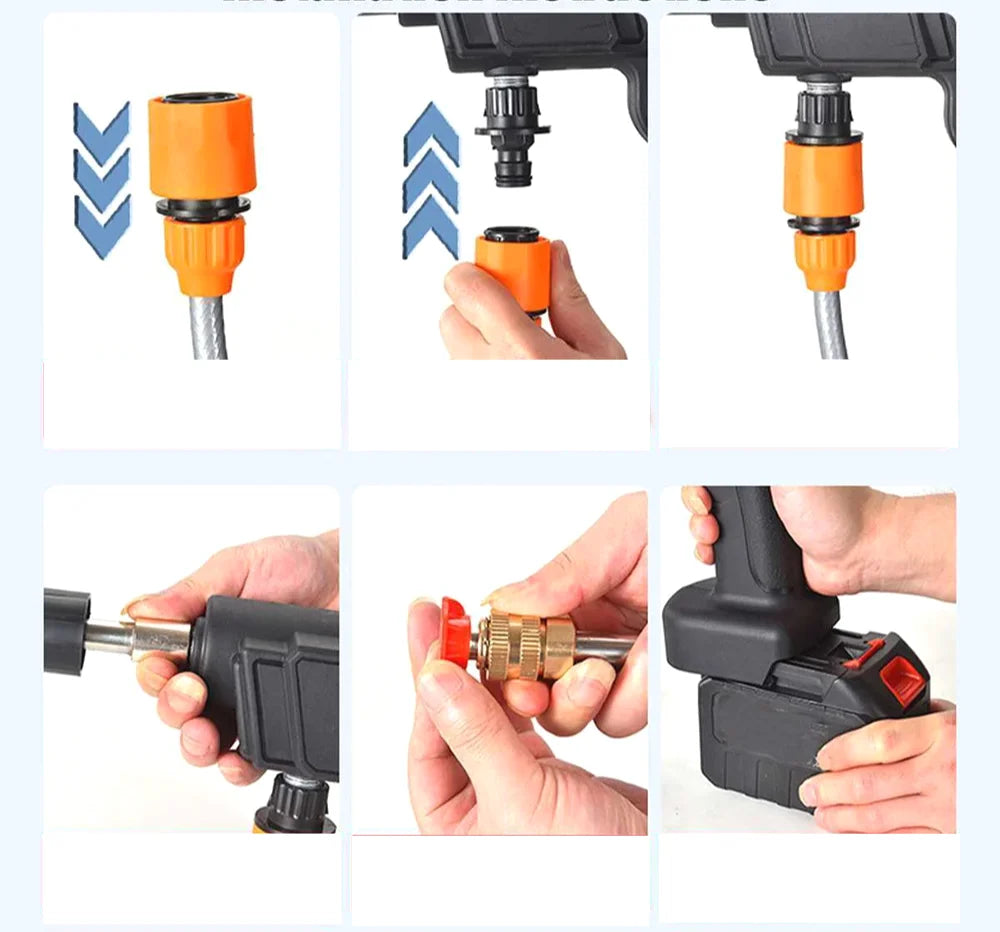 Pressure Washer Cordless 30 Bar Foam Lance