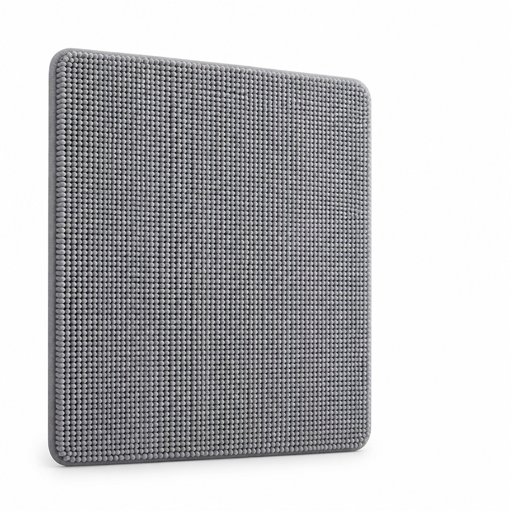 Rectangular Non-Slip Backing Bath Mat (1.7-Inch Thick)