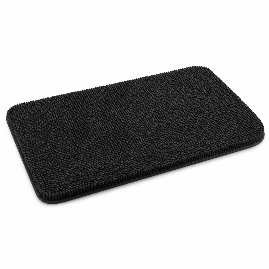 Rectangular Non-Slip Backing Bath Mat (1.7-Inch Thick)