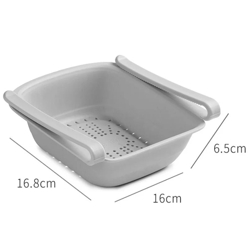 Refrigerator Drawer Under-Shelf Transparent Pull-Out