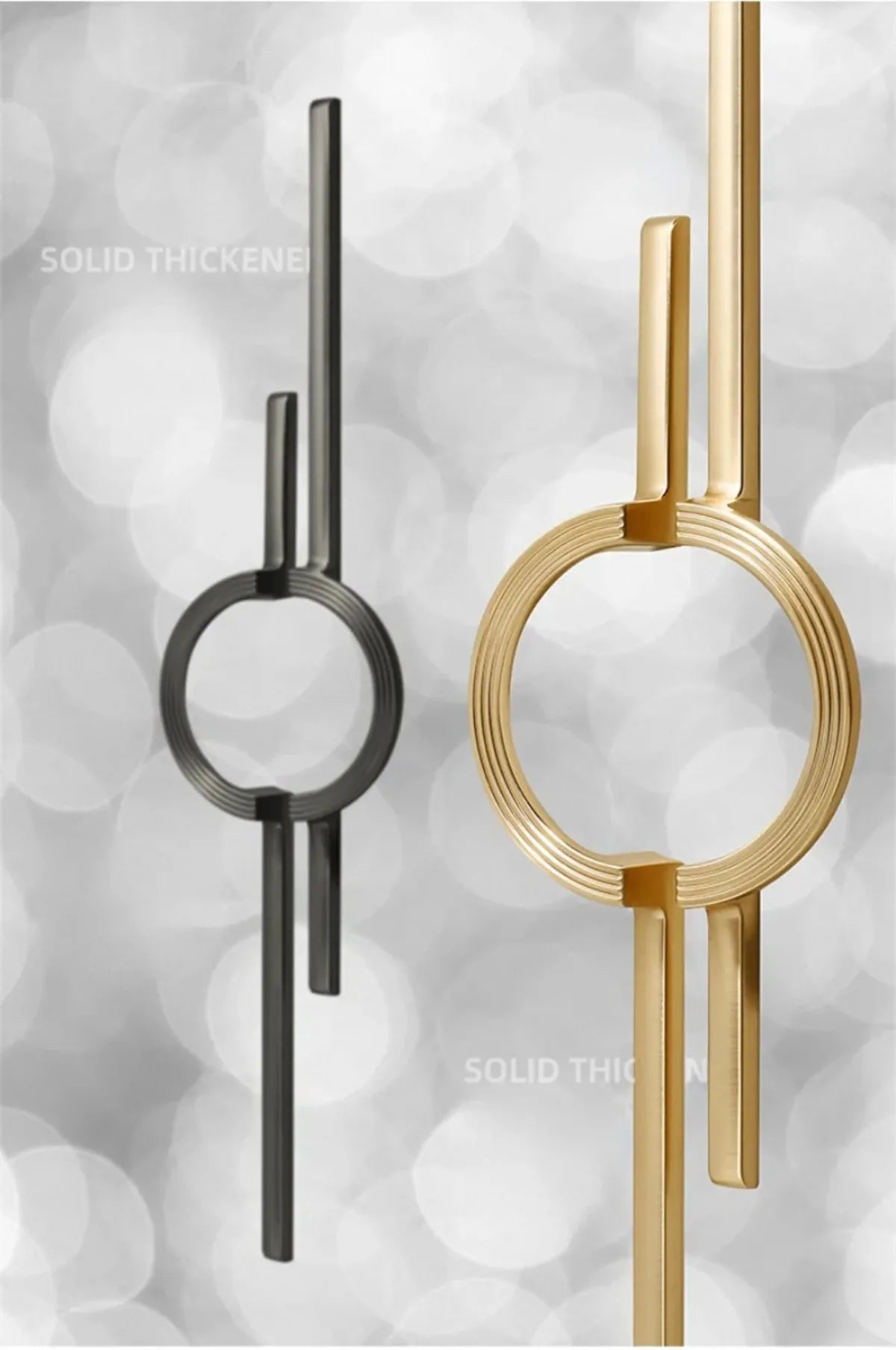 Round Cabinet Pull Zinc Alloy & Electroplated Finish