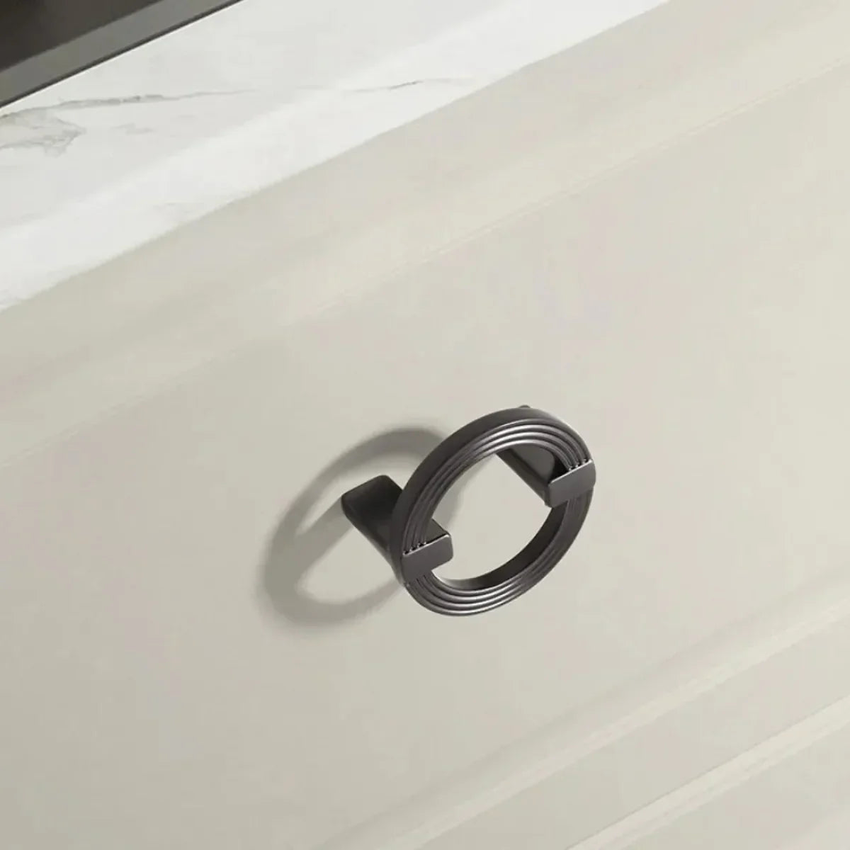 Round Cabinet Pull Zinc Alloy & Electroplated Finish
