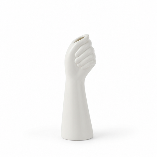 Sculptural Ceramic Vase (9.3-Inch)