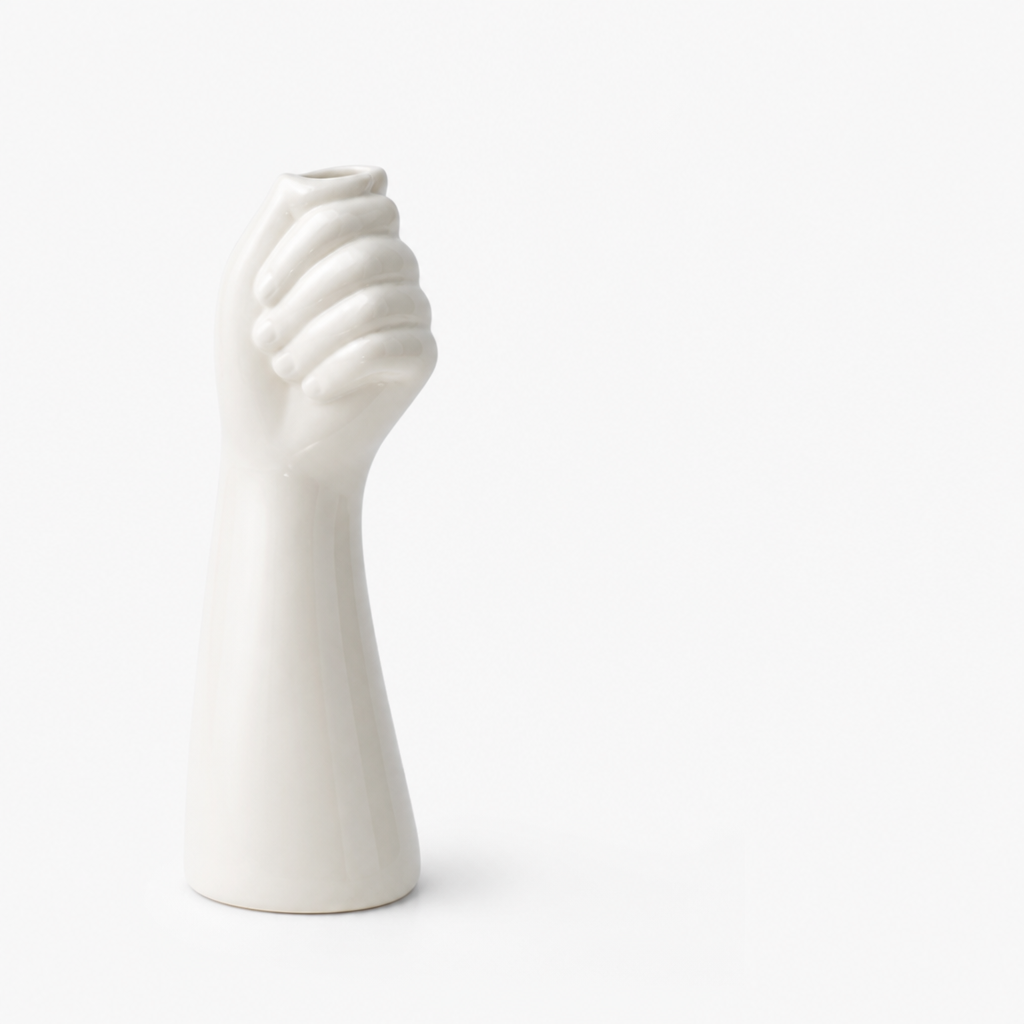 Sculptural Ceramic Vase (9.3-Inch)