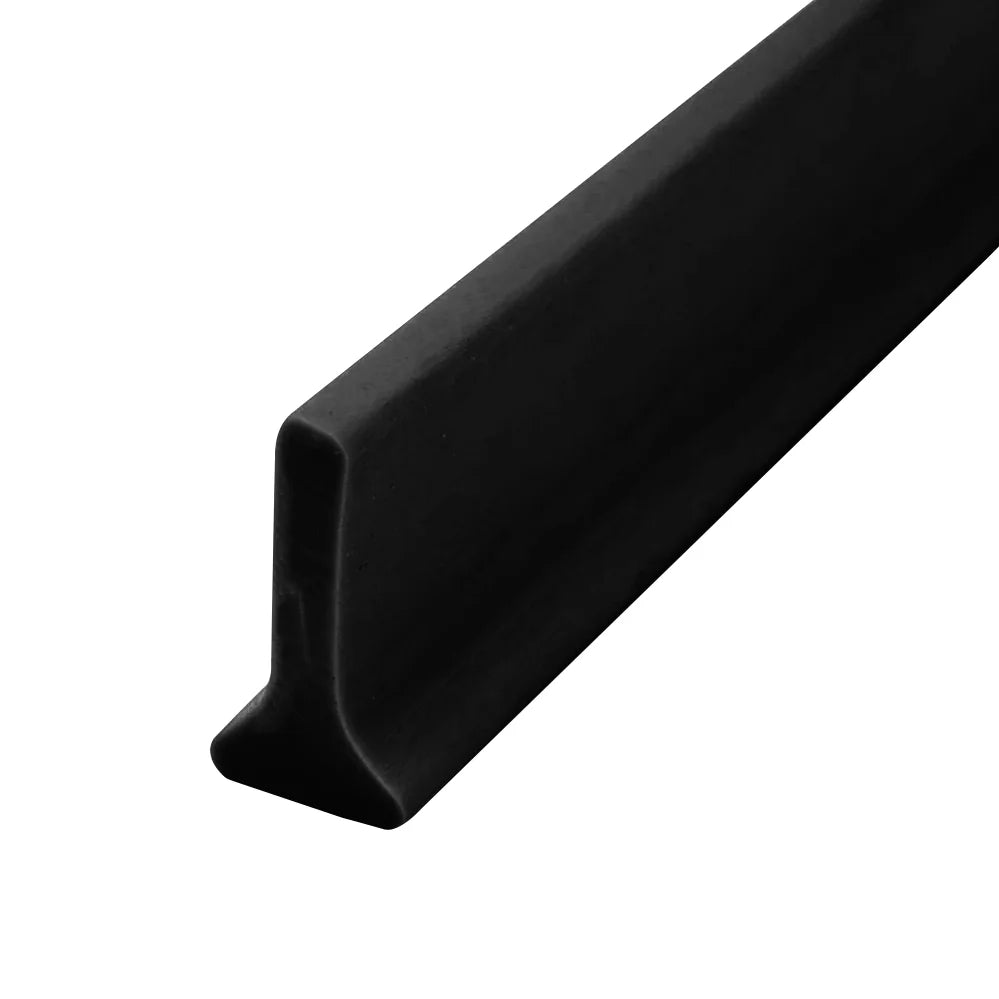 Shower Dam & Door Seal Silicone Self-Adhesive Trim-To-Fit