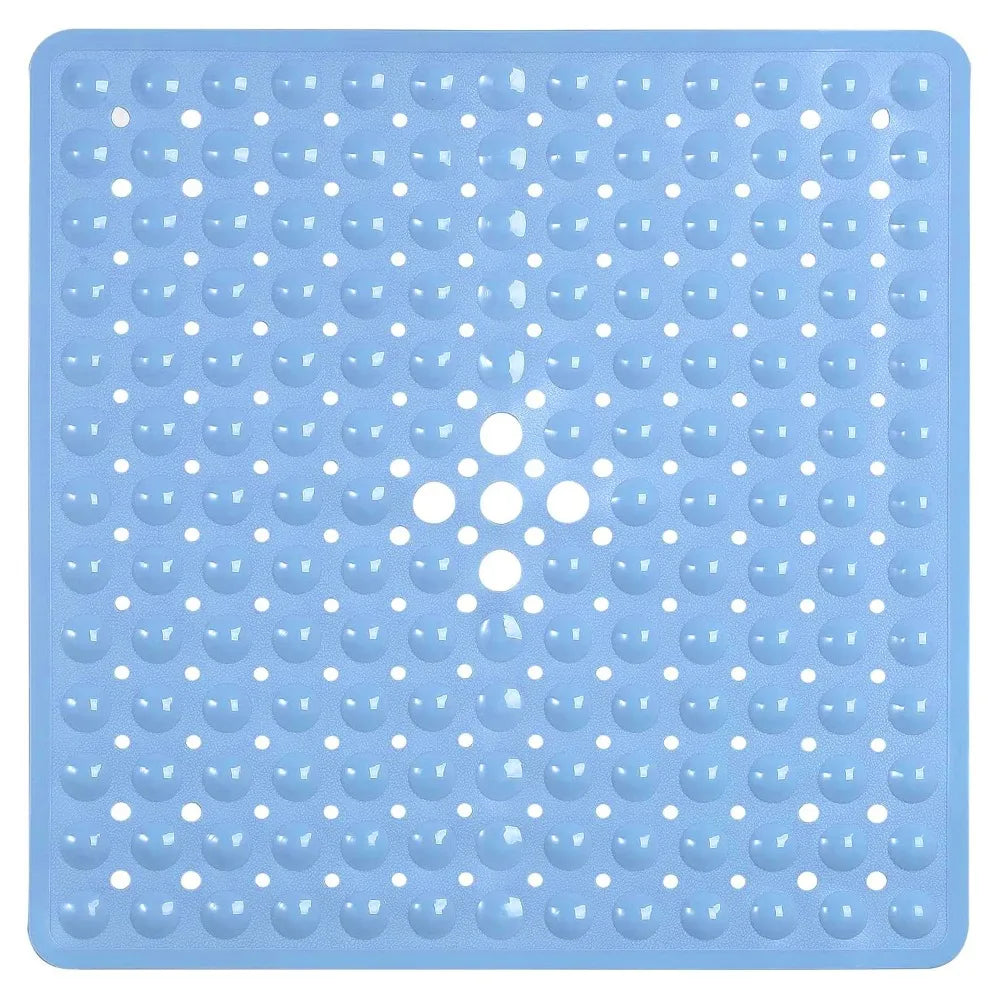 Shower Mat Non-Slip Suction Cups Quick-Drain Holes