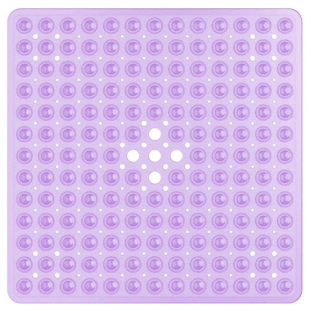 Shower Mat Non-Slip Suction Cups Quick-Drain Holes