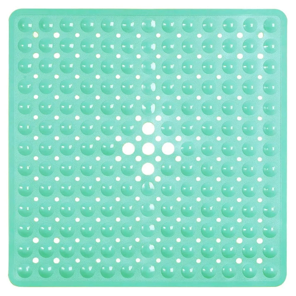 Shower Mat Non-Slip Suction Cups Quick-Drain Holes
