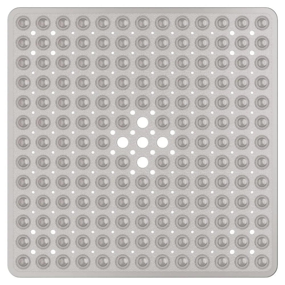 Shower Mat Non-Slip Suction Cups Quick-Drain Holes