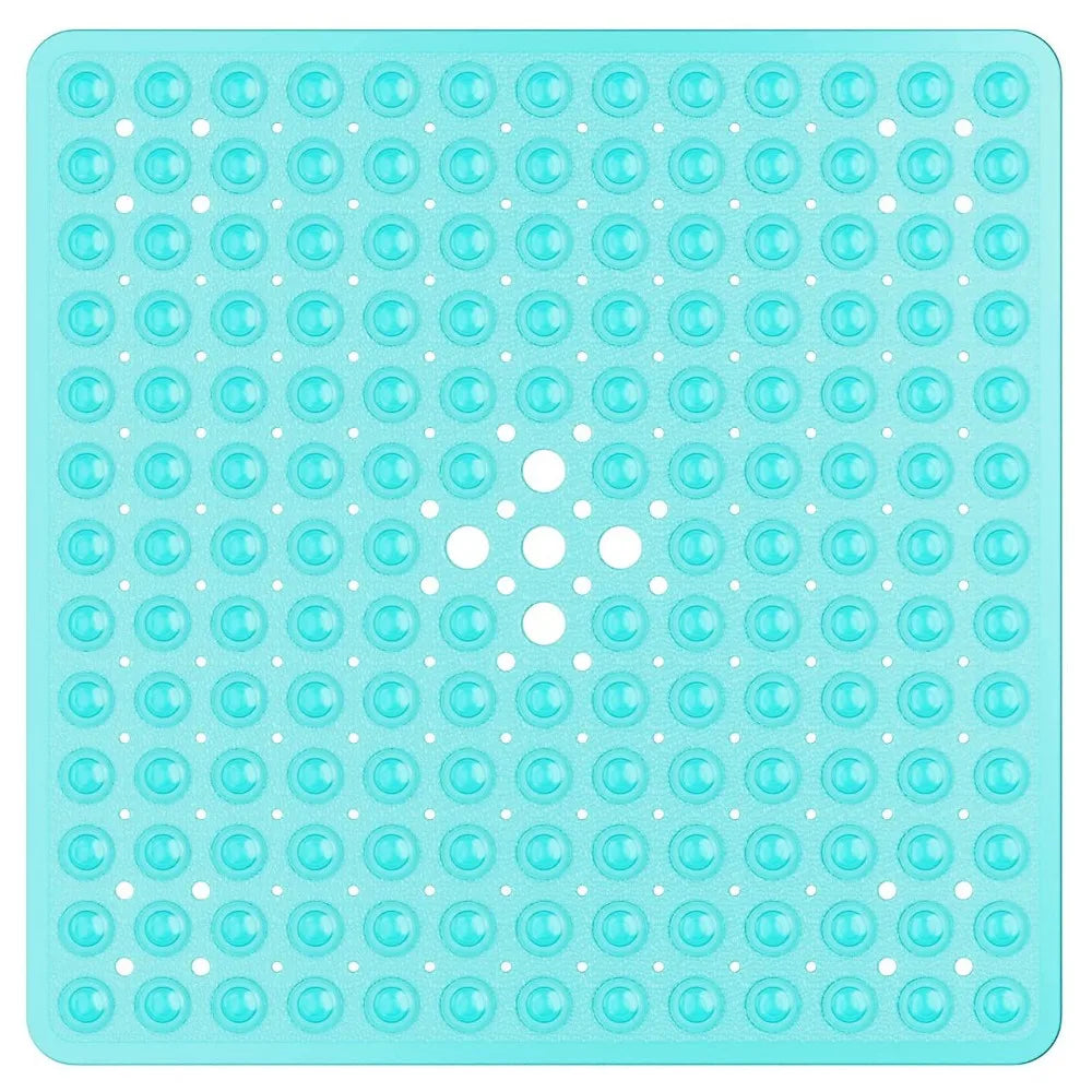 Shower Mat Non-Slip Suction Cups Quick-Drain Holes