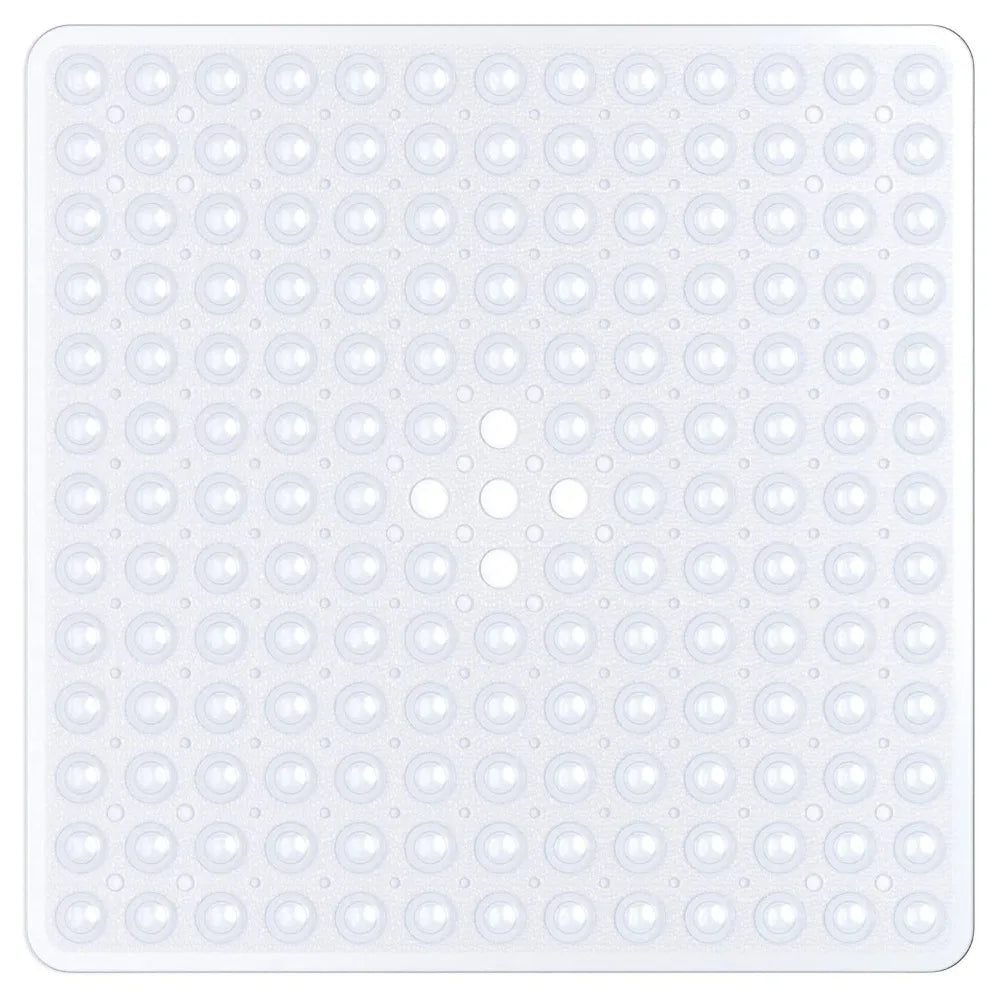 Shower Mat Non-Slip Suction Cups Quick-Drain Holes