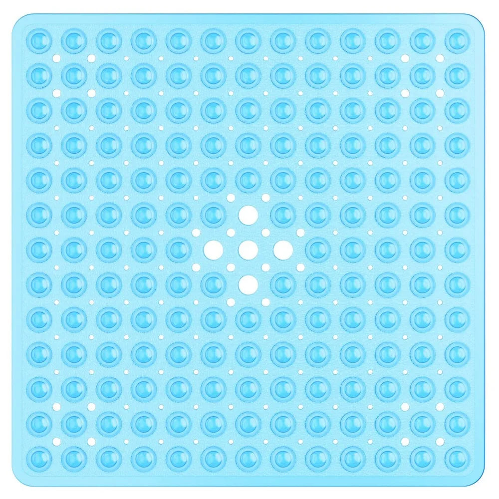 Shower Mat Non-Slip Suction Cups Quick-Drain Holes