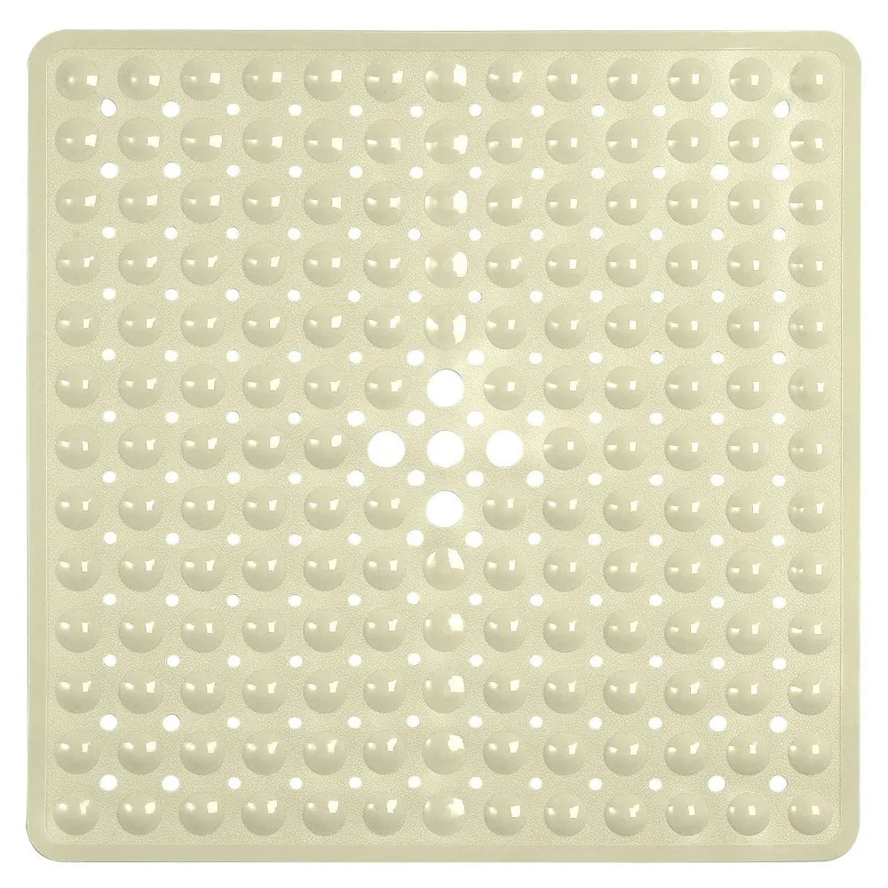Shower Mat Non-Slip Suction Cups Quick-Drain Holes