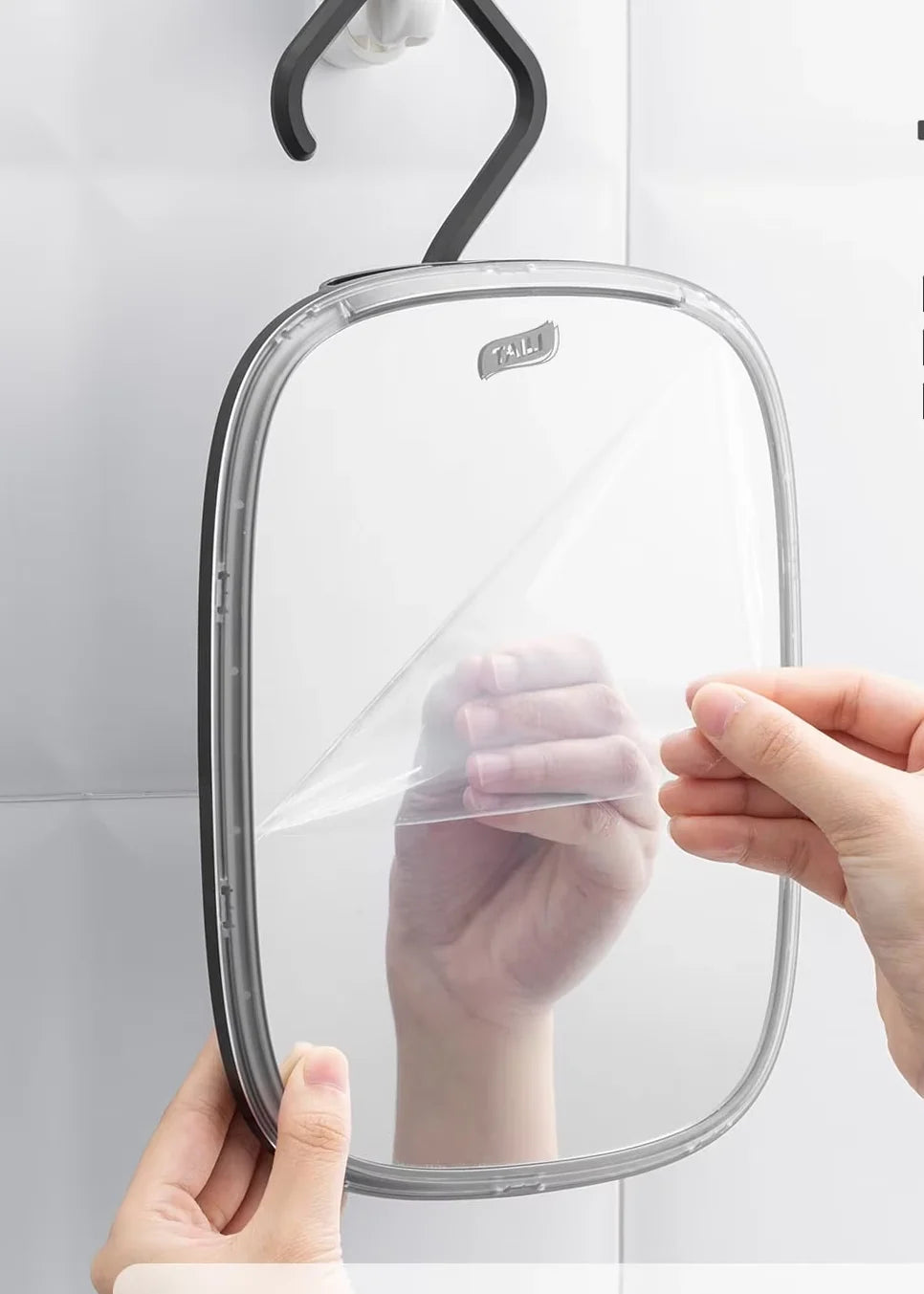 Shower Mirror Fogless Water-Fill & Shatter-Resistant Acrylic