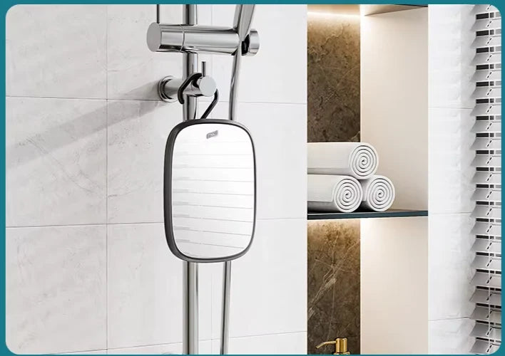 Shower Mirror Fogless Water-Fill & Shatter-Resistant Acrylic