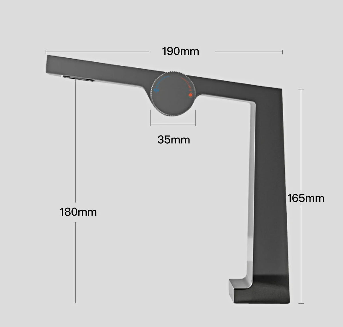 Single-Handle Bathroom Faucet Brushed Rose Gold Solid Brass