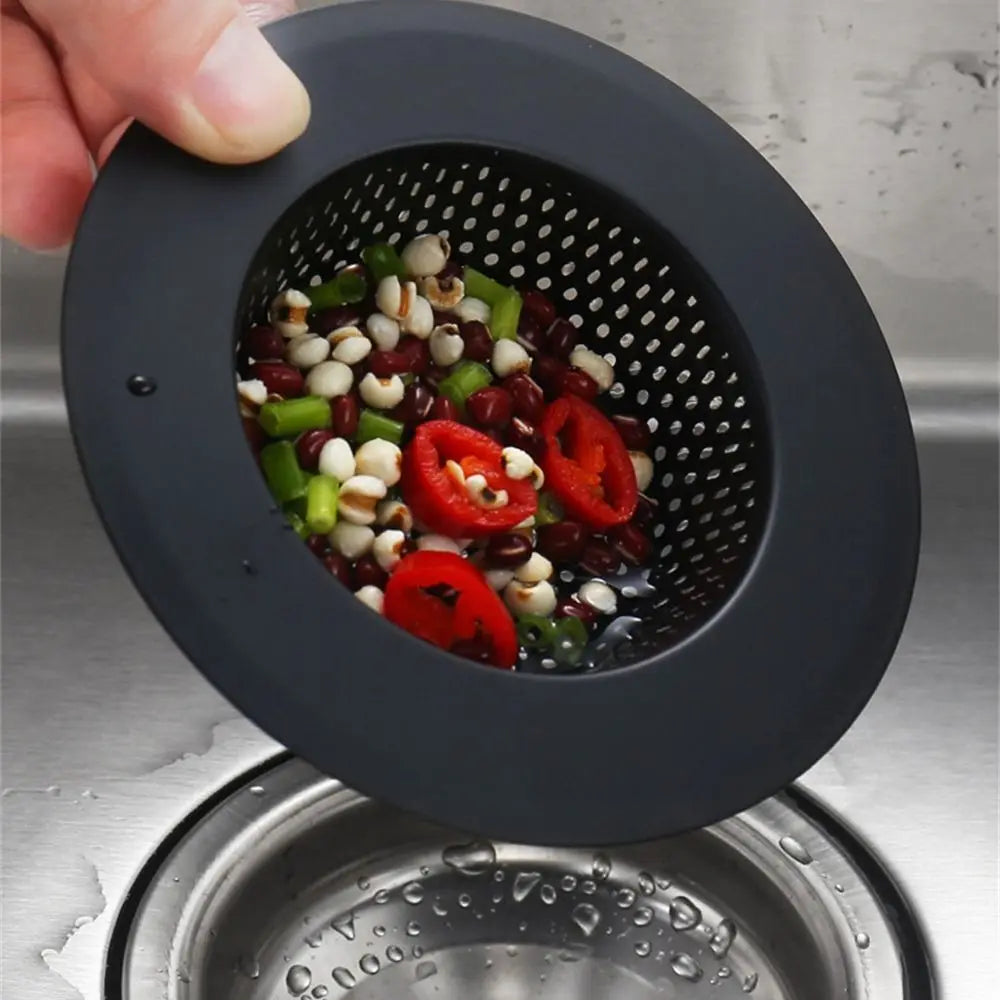 Sink Strainer Matte Black Stainless Steel Fine Mesh