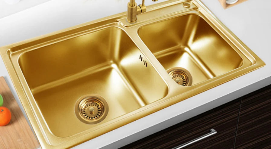 Sink Strainer & Stopper Stainless Steel Removable Basket