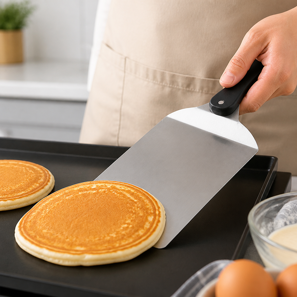 Spatula Extra-Wide Stainless Steel Molded Handle