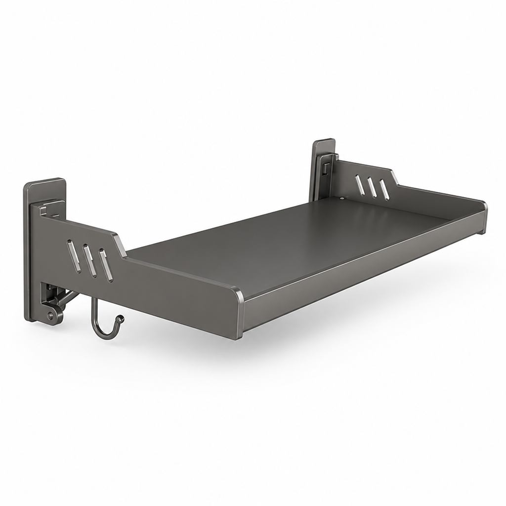 Spice Rack Stainless Steel No-Drill Expandable