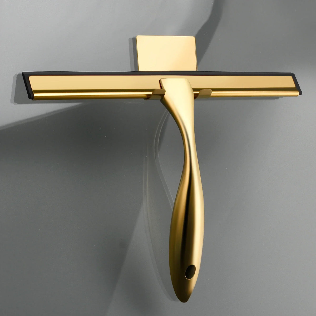 Squeegee Stainless Steel Blade & Rubber Scraper Hanging Hook