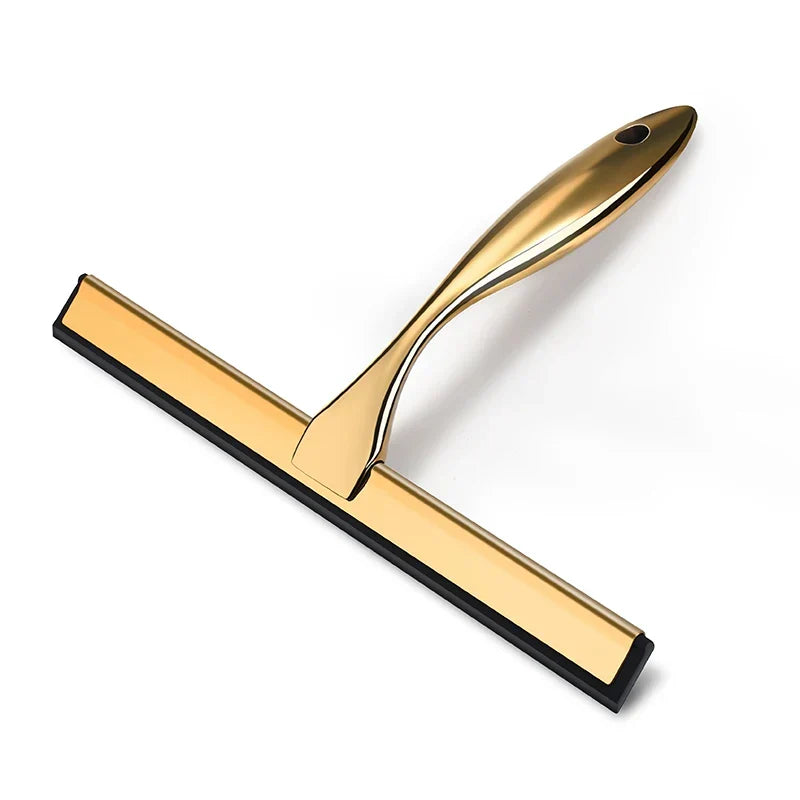 Squeegee Stainless Steel Blade & Rubber Scraper Hanging Hook