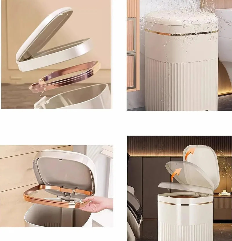 Step Trash Can Soft-Close Pedal Odor-Sealing & Pet-Proof