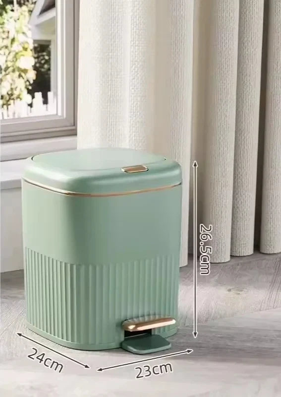 Step Trash Can Soft-Close Pedal Odor-Sealing & Pet-Proof