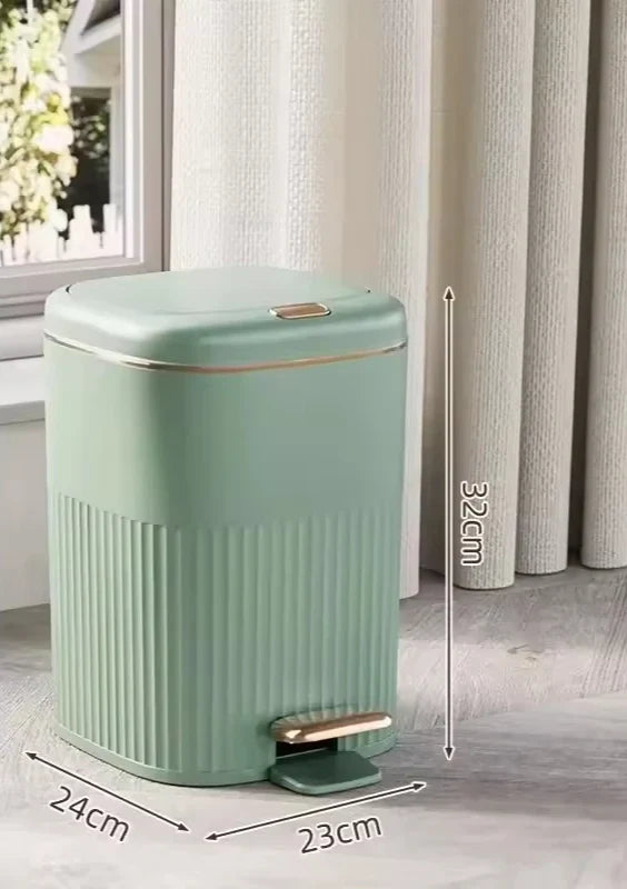 Step Trash Can Soft-Close Pedal Odor-Sealing & Pet-Proof
